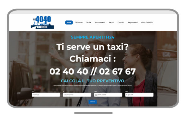 TaxiBlu – il radiotaxi più grande di Milano
